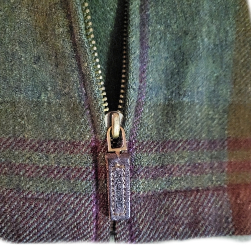 Ralph Lauren / Unisex Tartan Plaid Lambswool Jacket / L - Picture 4 of 7